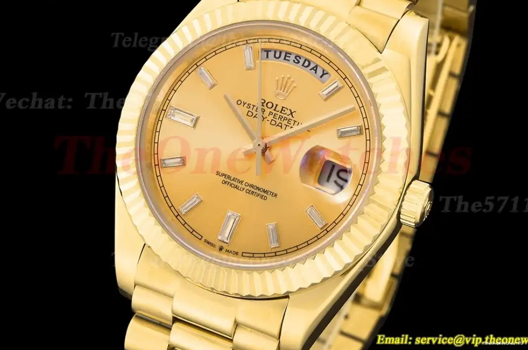 Dia MY8215 YG Daydate YG 40MM GDF Gold 0614